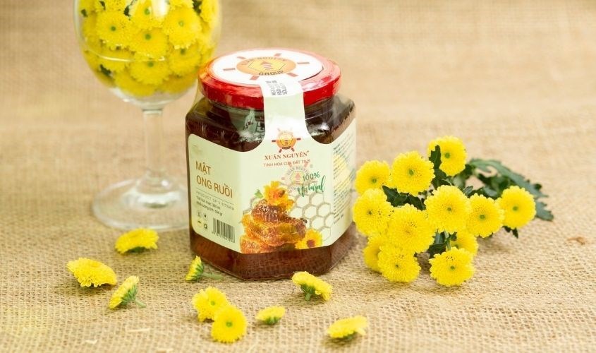 Mật ong ruồi nguyên chất Xuân Nguyên 160 ml Mật ong ruồi nguyên chất Xuân Nguyên 160 ml