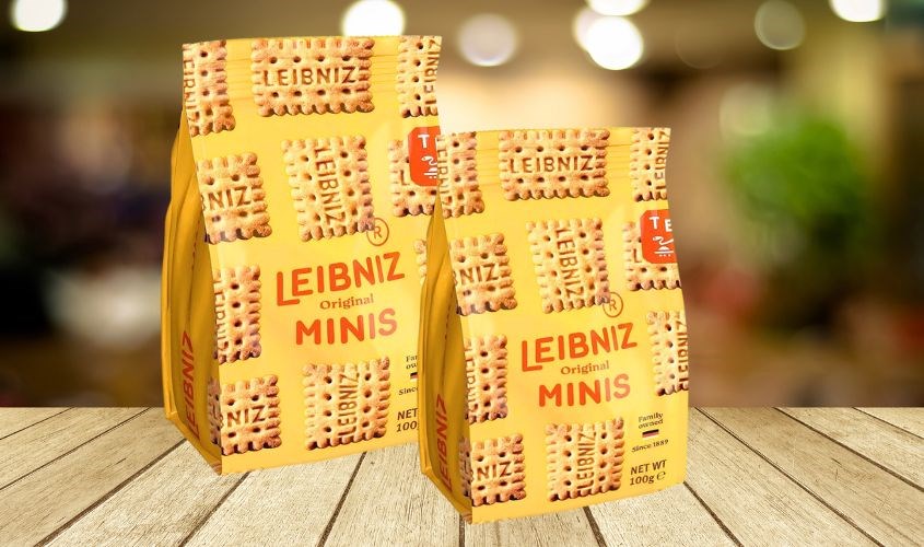 Bánh quy Leibniz Minis vị bơ gói 100g Bánh quy Leibniz Minis vị bơ gói 100g