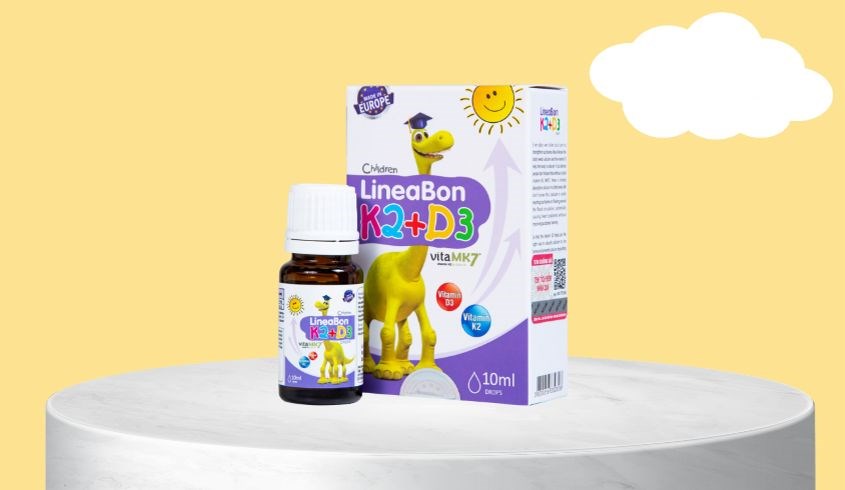 Siro LineaBon giúp bổ sung vitamin D3 và K2