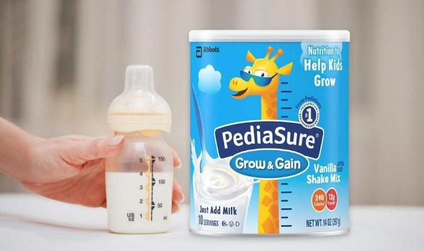 Sữa Pediasure Grow & Gain phù hợp với trẻ còi xương, biếng ăn, suy dinh dưỡng