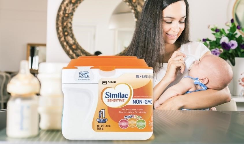 Sữa Similac Sensitive chứa HMO gần giống với sữa mẹ