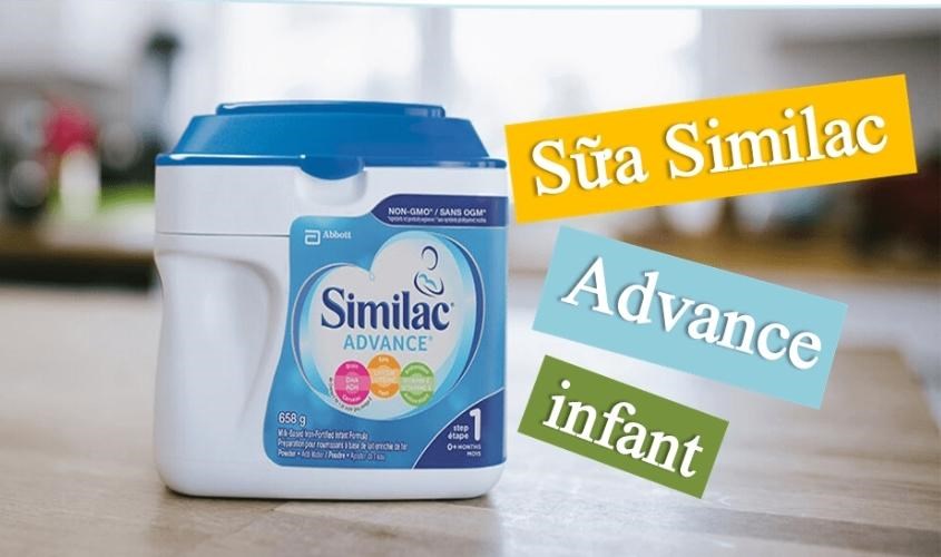 Sữa Similac Advance tốt cho hệ tiêu hóa của trẻ