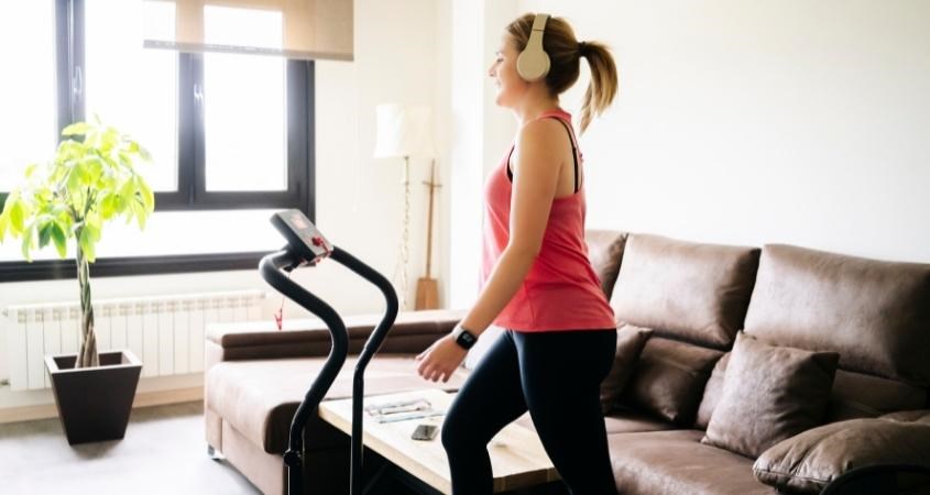 Khung máy chạy bộ chắc chắn có độ an toàn cao