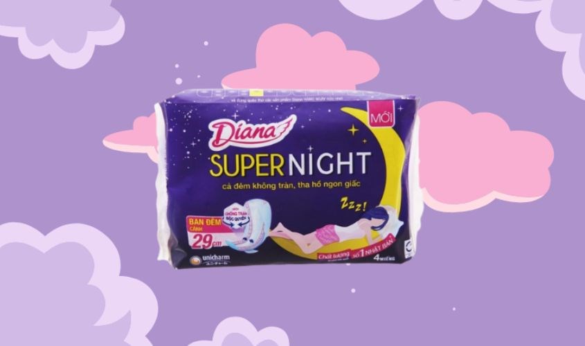 Băng vệ sinh Diana Sensi Cool Fresh siêu thấm