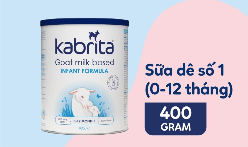 Sữa bột Kabrita số 1 400g (0 - 12 tháng)