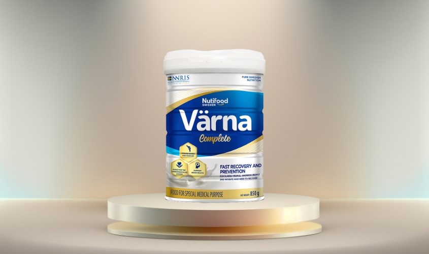 Sữa bột người lớn Nutifood Varna Complete 850g