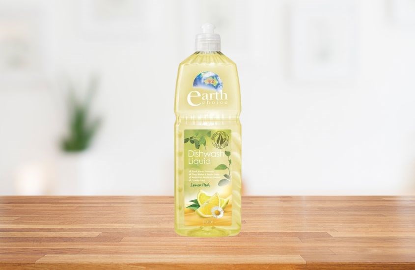 Nước rửa chén Earth Choice Lemon Fresh hương chanh chai 1 lít