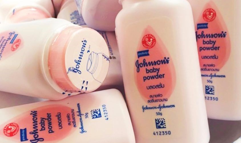 Phấn rôm cho bé Johnson