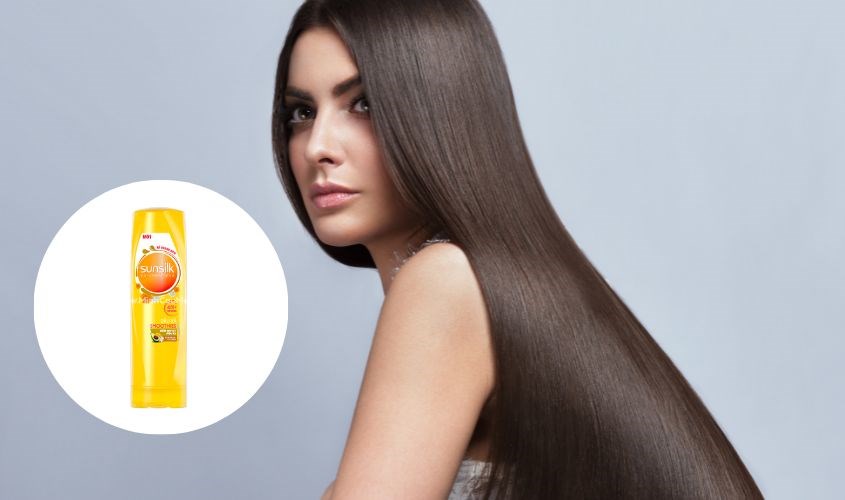 Dòng dầu xả Sunsilk giúp tóc óng mượt vượt trội