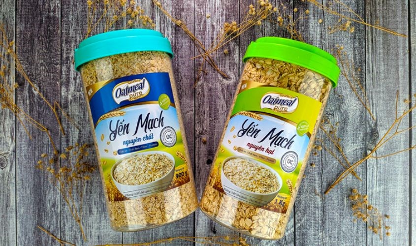 Chọn mua yến mạch có bao bì, thương hiệu nguồn gốc rõ ràng