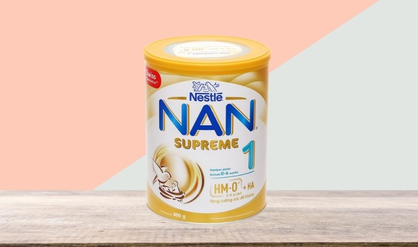 Sữa bột NAN Supreme số 1 800g (0 - 6 tháng)