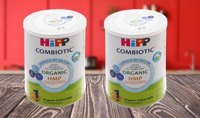 Sữa bột HiPP Organic Combiotic vị nhạt thanh số 1 350g (0 - 6 tháng)