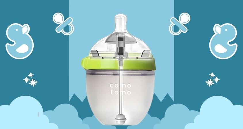 Hệ thống chống sặc bình sữa Comotomo Hệ thống chống sặc bình sữa Comotomo