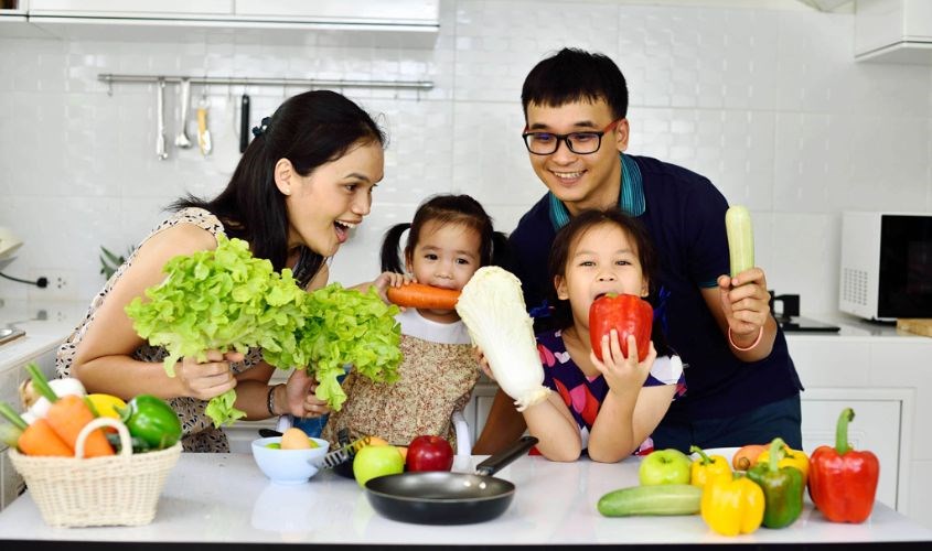 Chất xơ sẽ hỗ trợ cho hệ tiêu hóa của trẻ khỏe mạnh hơn