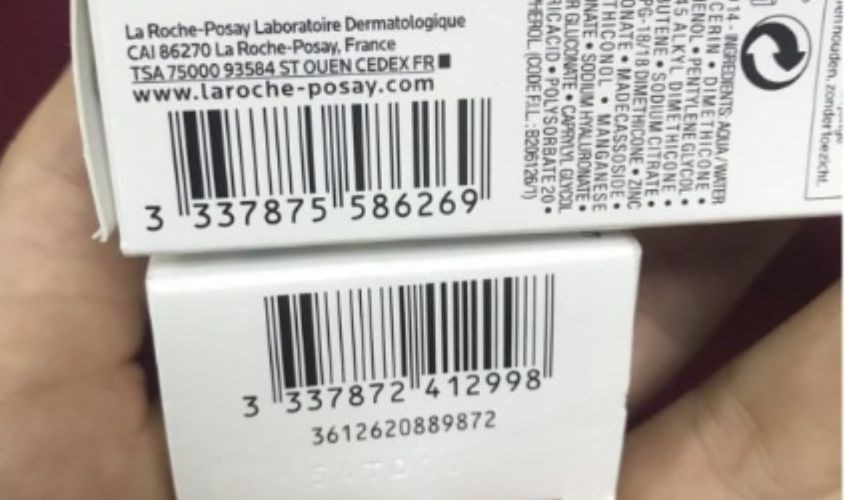 Mã vạch kem dưỡng La Roche Pochay