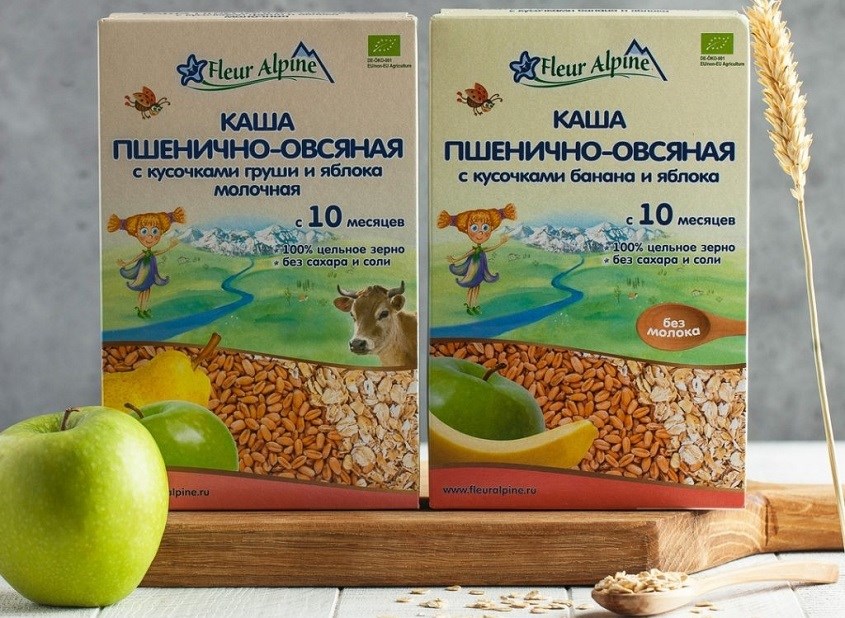 Bột ăn dặm Fleur Alpine