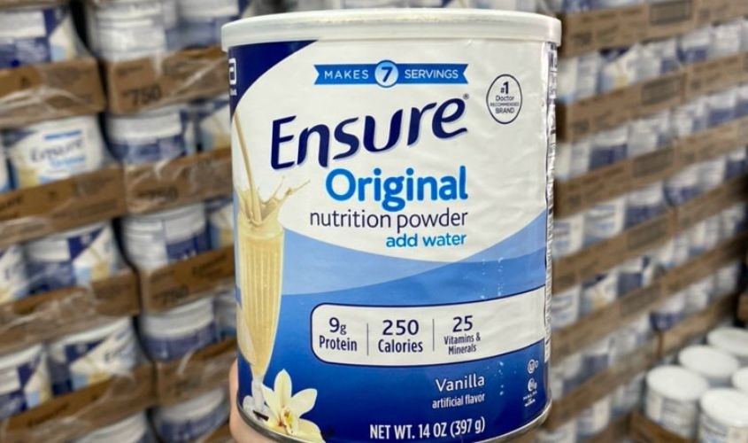 Sữa Ensure Original Nutrition Powder 397g Vị Vani