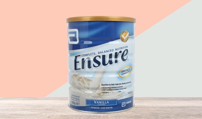 Sữa Ensure Úc hương Vanilla 850g