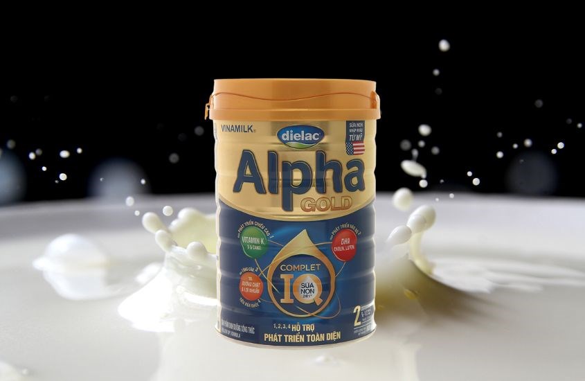 Sữa bột Dielac Alpha Gold IQ số 2 900g
