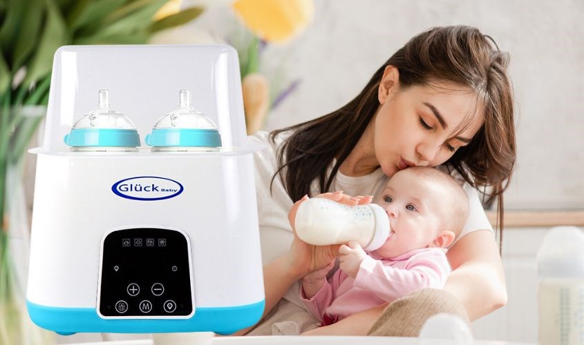 Máy tiệt trùng bình sữa Gluck baby GX06