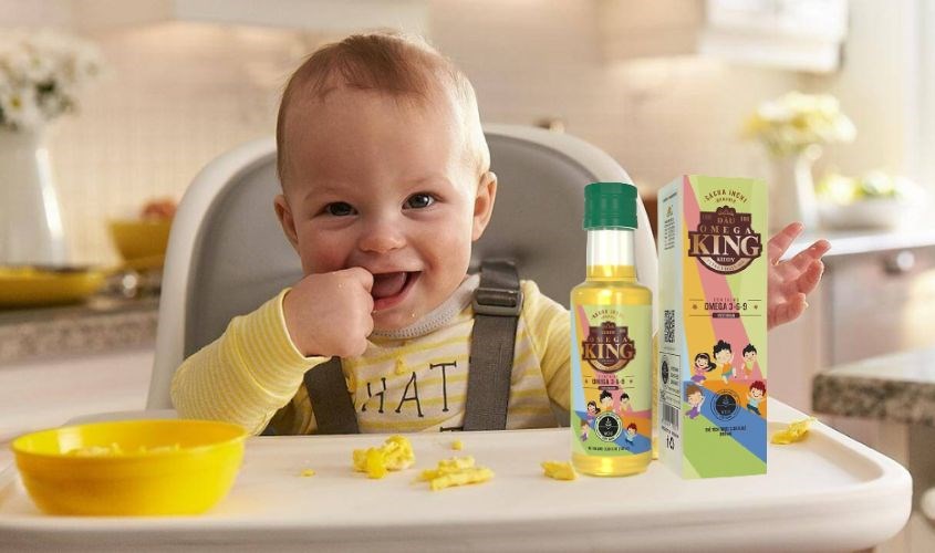 Bé dưới 3 tuổi ăn ngon với dầu ăn dặm