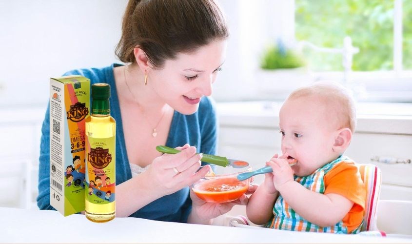 Dầu Sacha inchi Kiddy ăn dặm cho bé chai 250 ml
