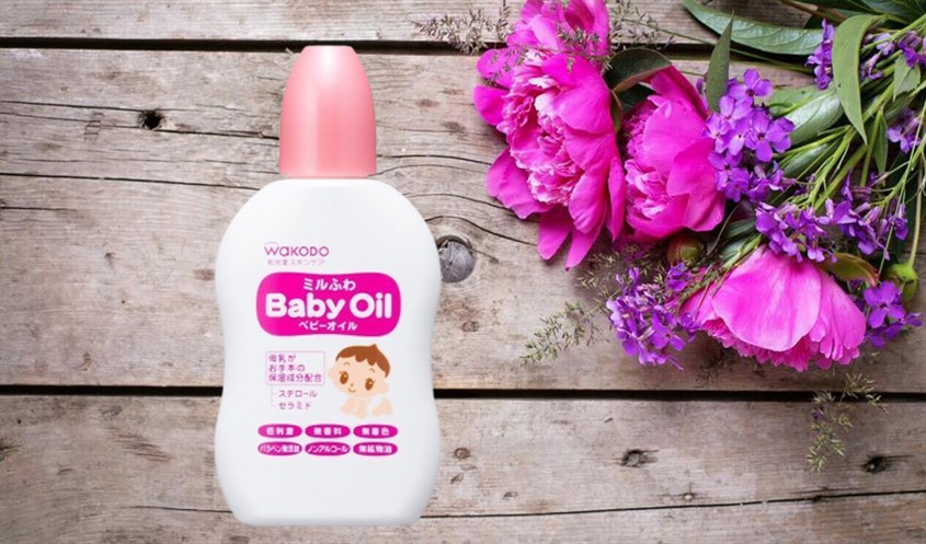 Wakodo Dầu Massage Em Bé Baby Oil