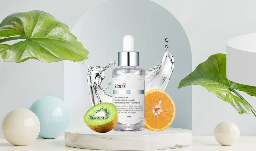 Tinh chất dưỡng trắng mờ thâm Vitamin C Dear Klairs Freshly Juiced Vitamin Drop 35 ml