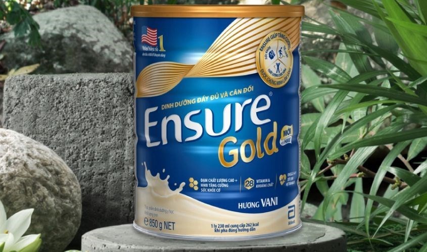 Sữa bột Ensure Gold hương vani 850g