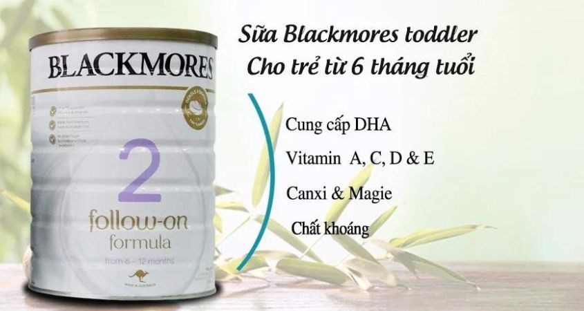 Sữa bột Blackmores Follow-on Formula số 2 900g (6 - 12 tháng)