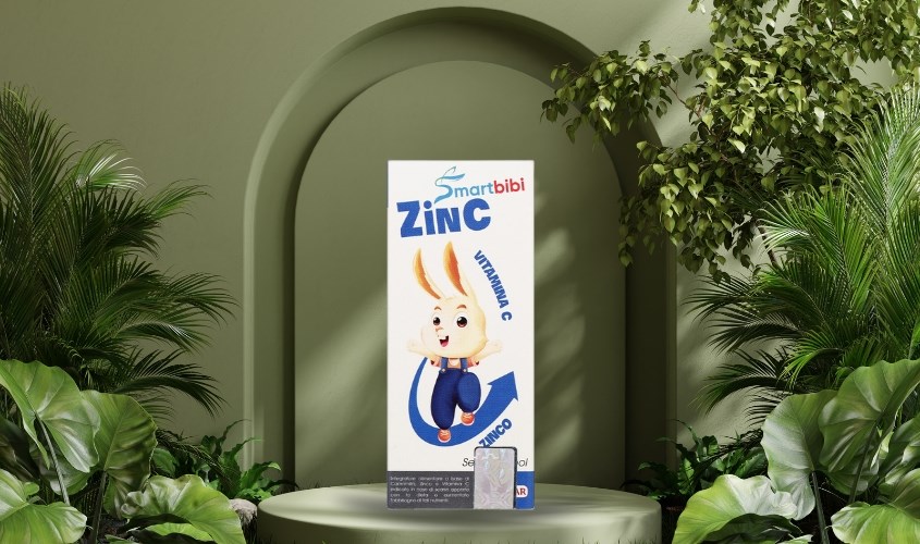 Siro Smartbibi ZinC bổ sung kẽm, vitamin C giúp tăng sức đề kháng 30 ml (từ 0 tháng)