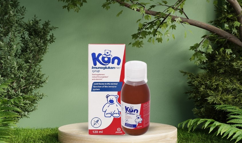 Siro Pleuran Kan Imunoglukan P4H tăng đề kháng 120 ml (từ 0 tháng)