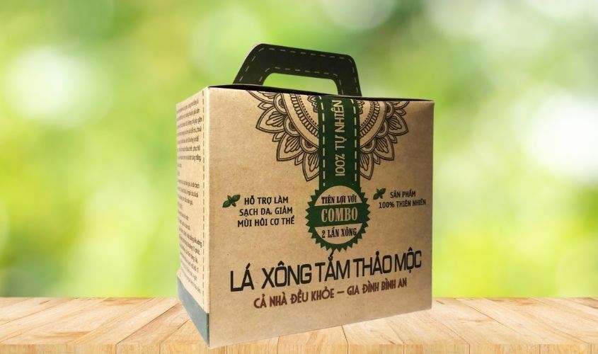 Lá xông thảo mộc Mệ Đoan giải cảm, giảm nhức mỏi gói 200g