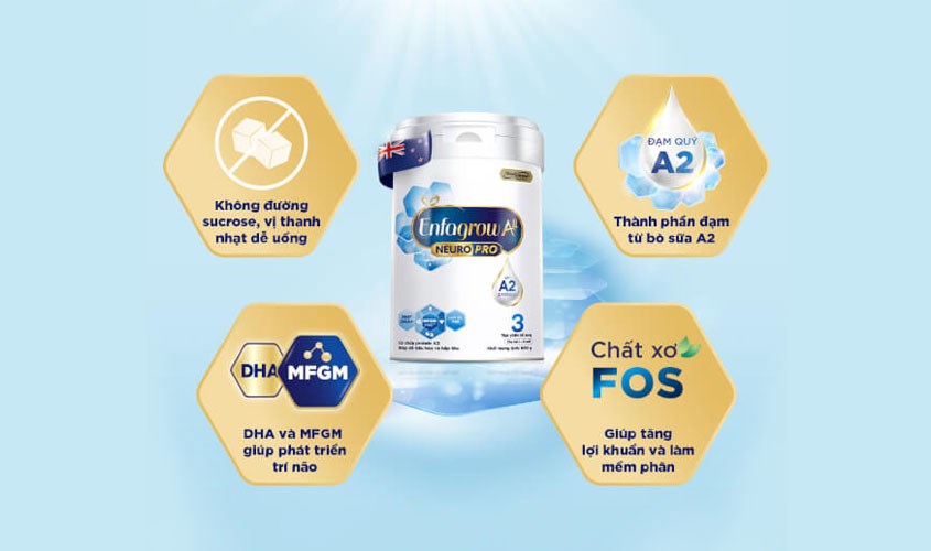 Sữa bột Enfagrow All Neuropro số 3 800g (1 - 6 tuổi)