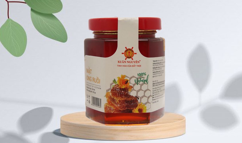 Mật ong ruồi nguyên chất Xuân Nguyên 160 ml