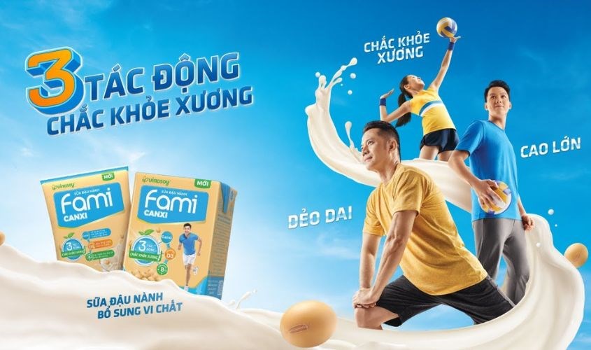 Sữa đậu nành Fami Canxi