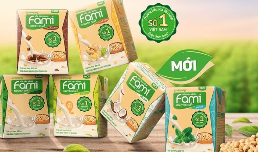 Sữa đậu nành Fami nguyên chất