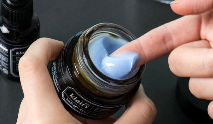 Kem dưỡng làm dịu và phục hồi da kích ứng Klairs Midnight Blue Calming 30 ml