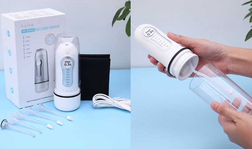 Máy tăm nước cầm tay Halio Professional Cordless