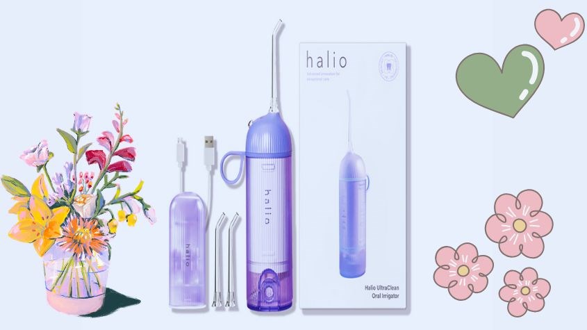Máy tăm nước cầm tay Halio UltraClean Oral Irrigator - Màu Periwinkle