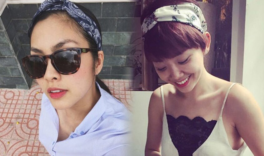 Băng đô vải tạo vẻ đẹp nhẹ nhàng, tinh tế