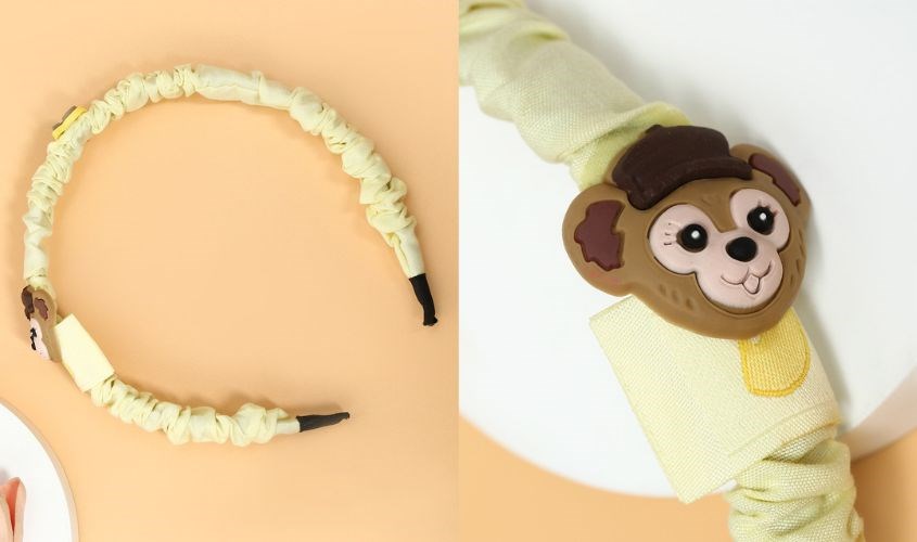 Băng đô Sắc Tím ST 29 khỉ vàng giúp nàng nữ tính hơn