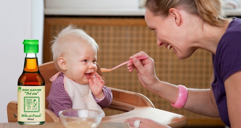 Cách sử dụng và nêm nước mắm phù hợp cho bé