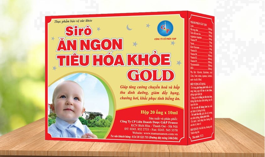 Siro ăn ngon tiêu hóa khỏe Gold