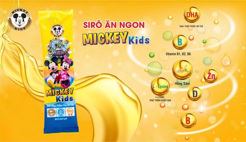 Siro ăn ngon Mickey KiD