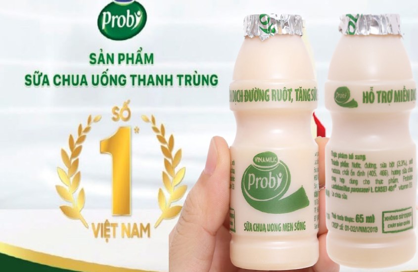 Sữa chua uống Probi chứa nhiều thành phần và lợi khuẩn có lợi