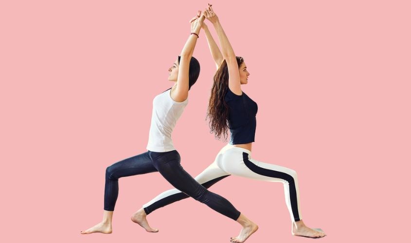 Yoga đôi: Cùng tập luyện yoga đôi để tăng cường tình cảm và sức khỏe cùng người thân, bạn bè hoặc đối tác. Hình ảnh của chúng ta sẽ trở nên uyển chuyển và thần thái hơn khi thực hiện những tư thế đầy uyển chuyển này. Hãy tham gia ngay để khám phá sự đẹp của môn yoga đôi!