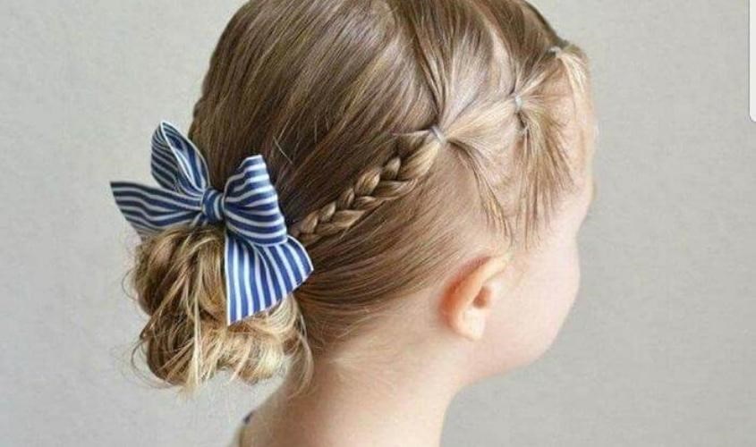 Các cách buộc tóc đẹp cho bé gái tóc ngắn xinh nhất 2022 -  https://cuahanglamdep.com |lông mày đẹp