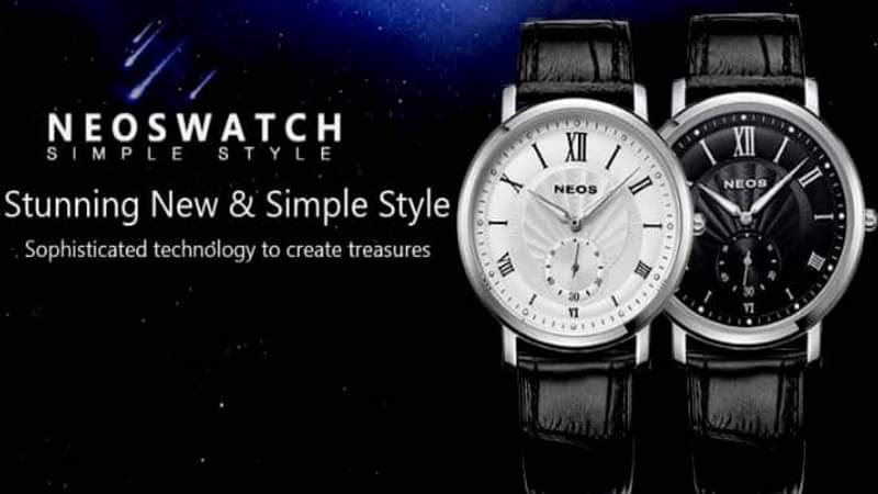 Neos Sapphire Mirror Watches Genuine Leather Strap Men Luxury Brand Quartz  Wristwatch Imported Japan Movement Free Shipping - Quartz Wristwatches -  AliExpress