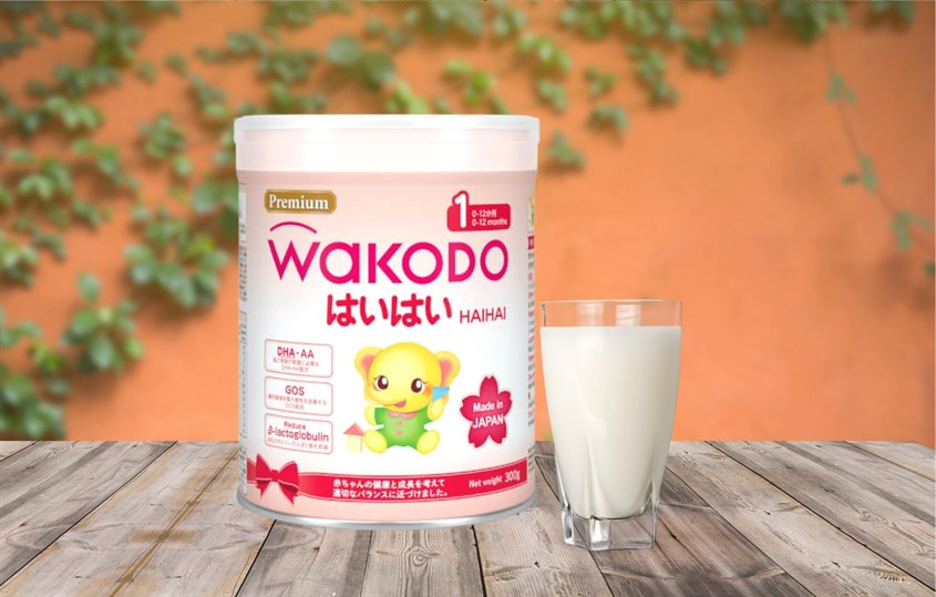 Sữa bột Wakodo Haihai số 1 810g (0 - 12 tháng)